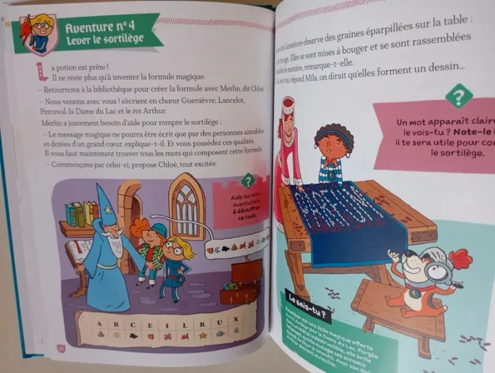 Le chateau endormi du roi Arthur - Enigmes et jeux - photo numéro 6