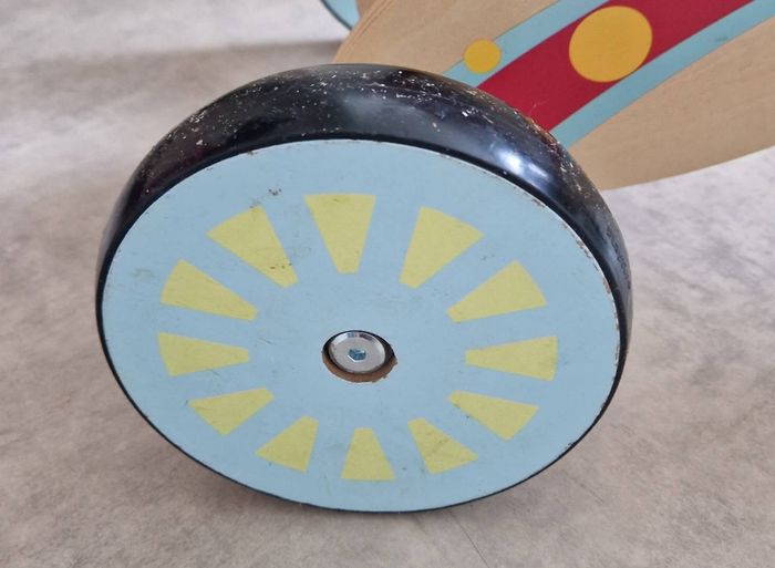 Vélo en bois style draisienne - photo numéro 5