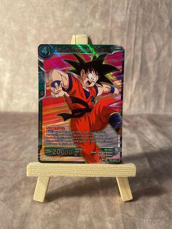 Tb2 035 R - Son Goku, retrouvailles du destin - Dos card game
