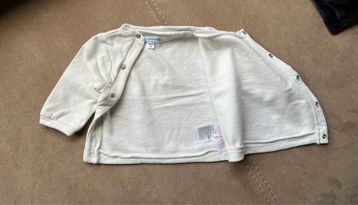 Gilet style polaire tout doux Verbaudet 3 mois - photo numéro 2