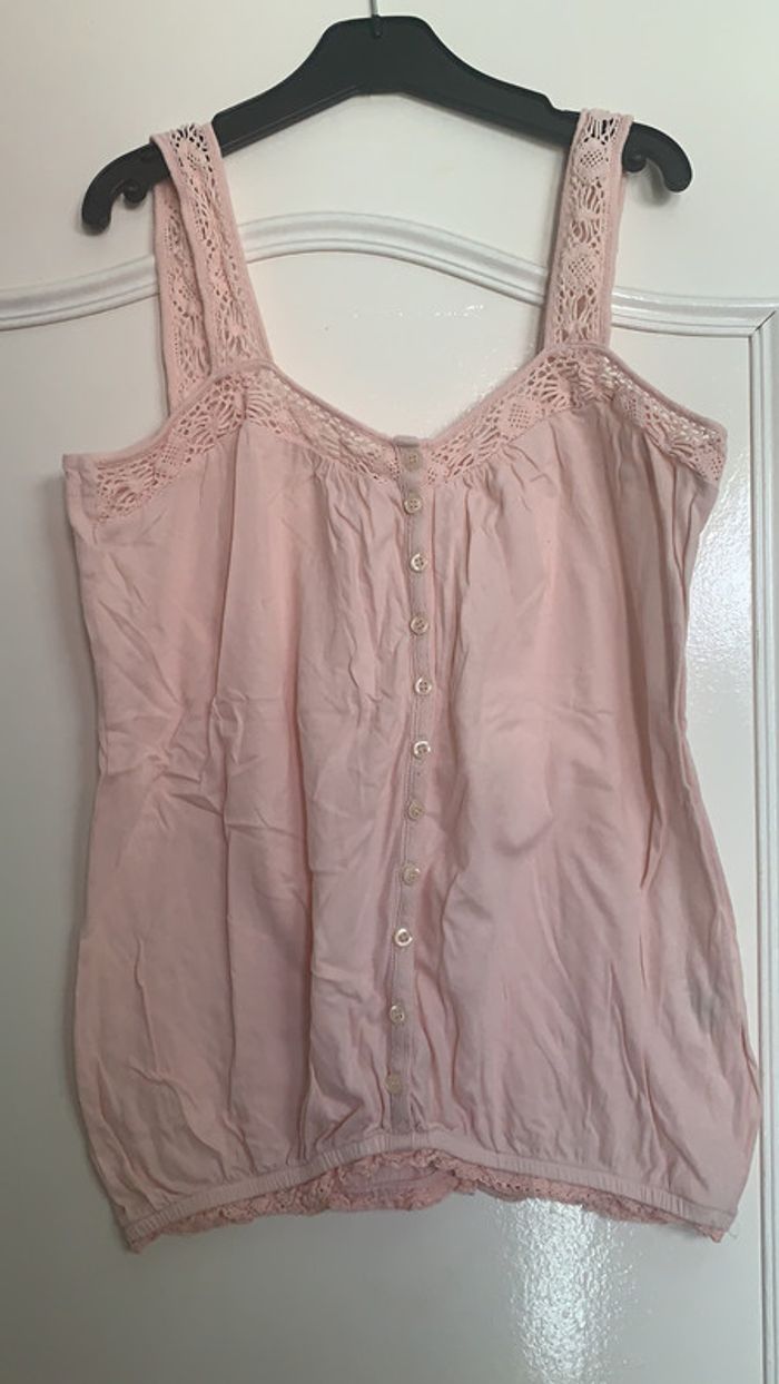 Débardeur rose été