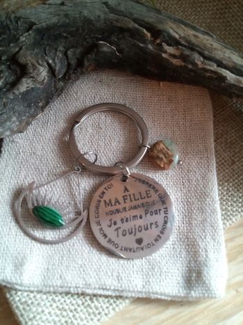 Porte clés à offrir à sa fille