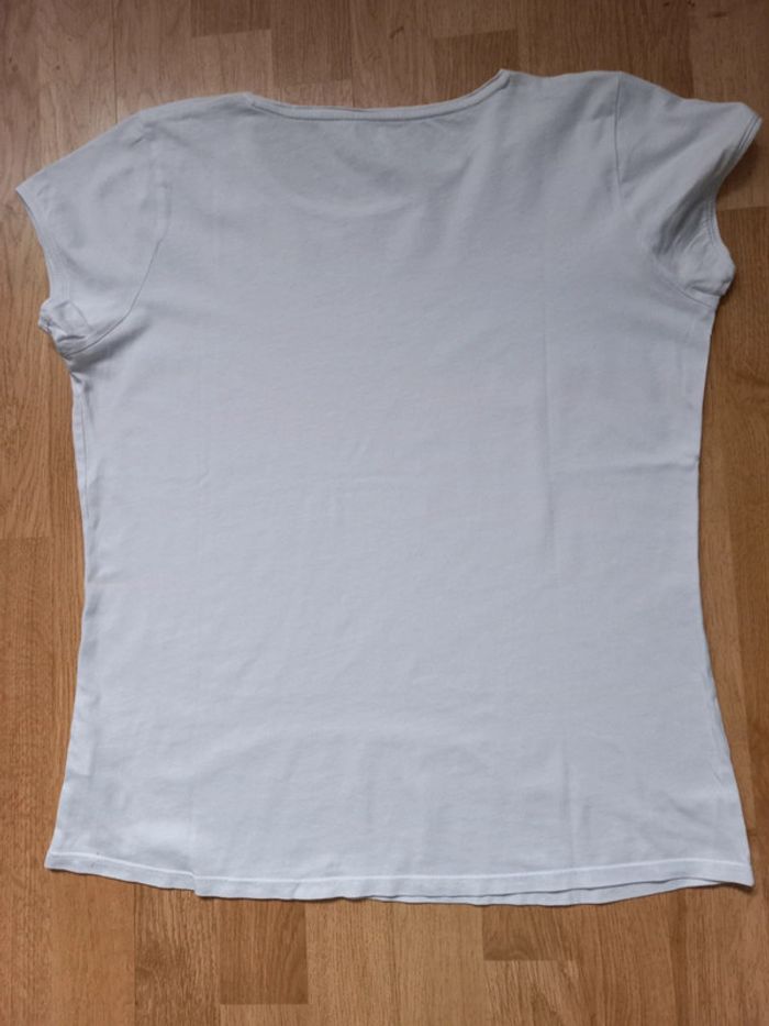 T-shirt blanc taille L - photo numéro 2