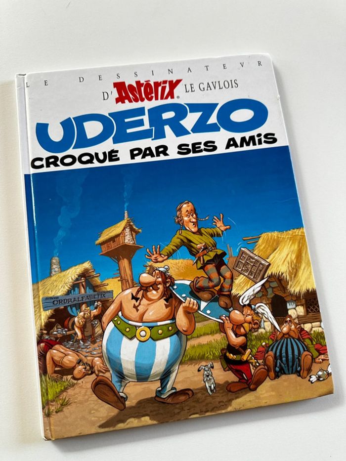 Bande dessinée - Uderzo mangé par ses amis - photo numéro 2