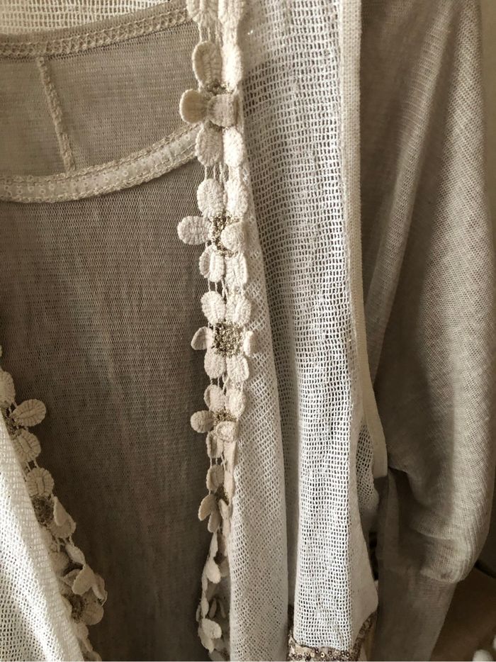 Ensemble tunique et gilet bohème chic - photo numéro 2