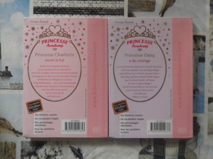 2 Princesse Academy (Charlotte et Daisy) Bibliothèque Rose - photo numéro 2