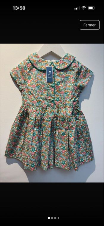 Robe neuve Liberty Jacadi 3ans