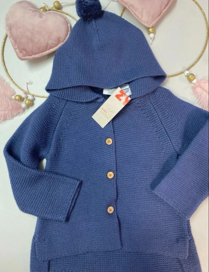 Gilet en maille bébé fille - neuf - Zippy - Taille 12 mois - photo numéro 4