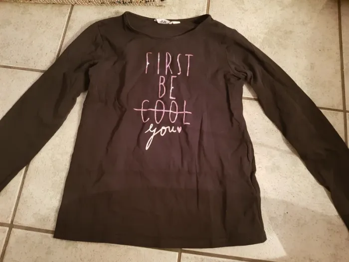 Pull coton, H&M, 8/10 ans
