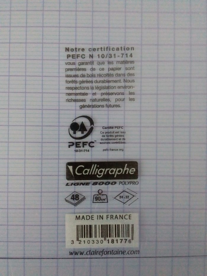 Lot cahiers fournitures scolaires - photo numéro 5