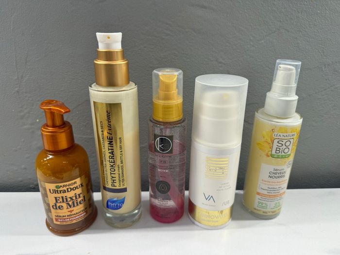 Lot produits cheveux