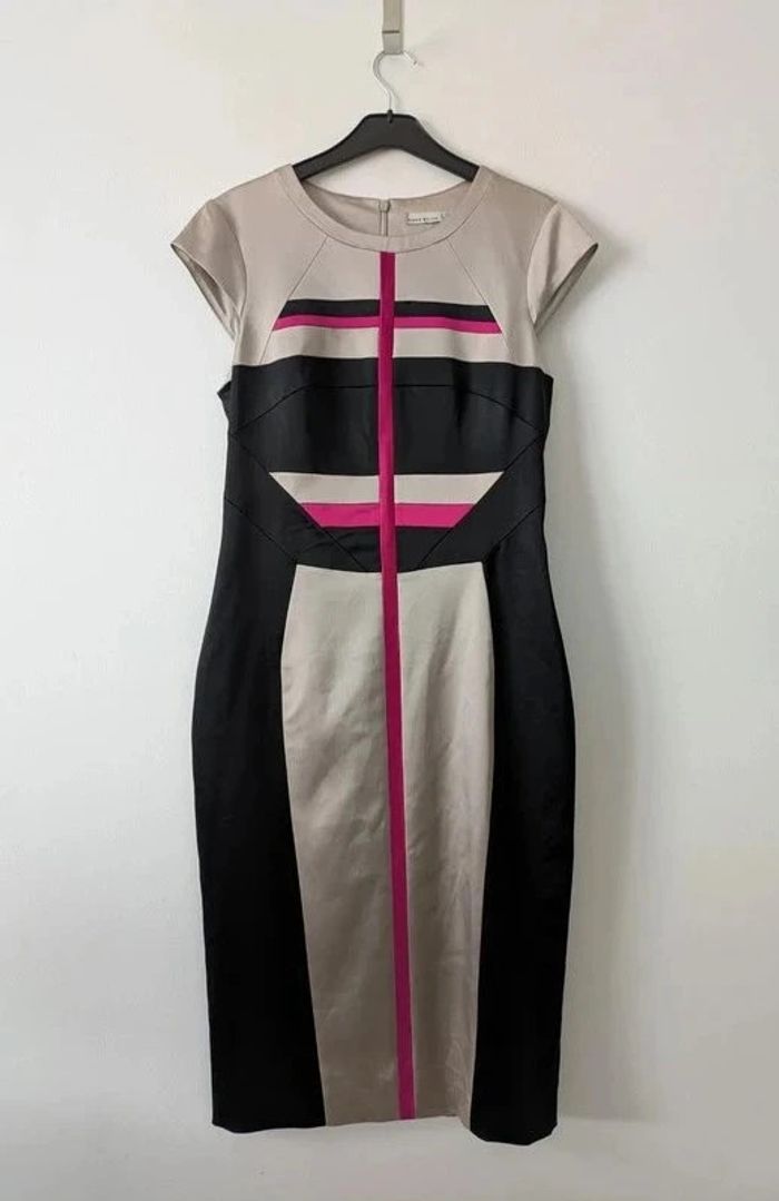 Robe chic satinée - Karen Millen - taille 40 - photo numéro 4