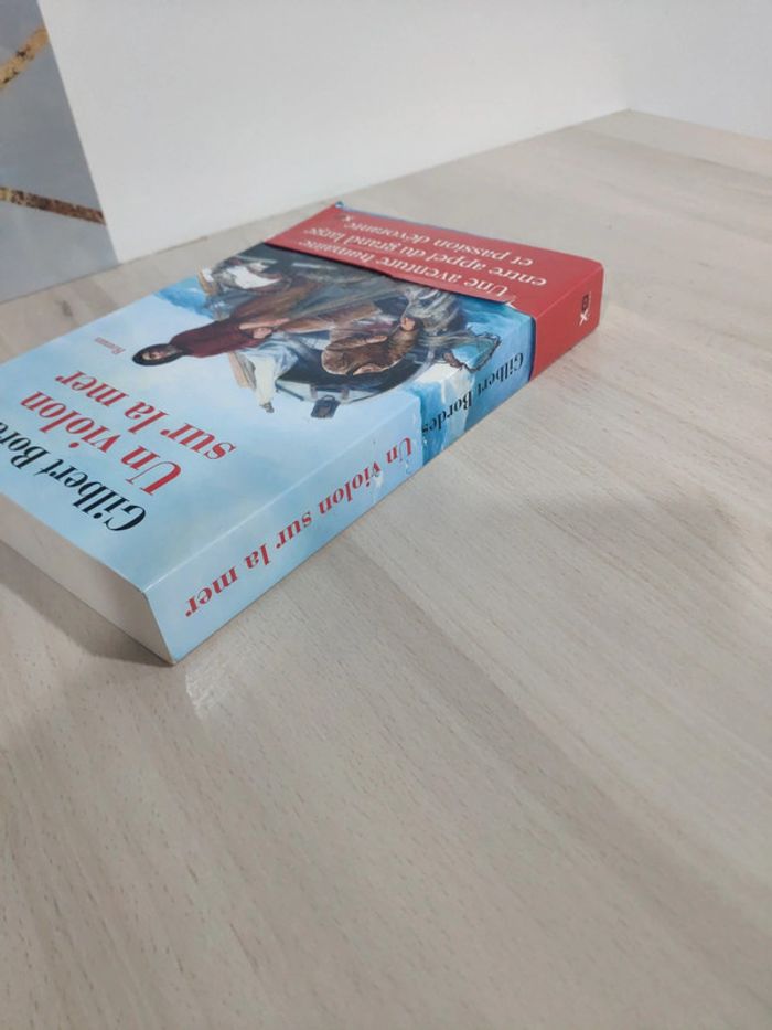 Livre grand format Un violon sur la mer Gilbert Bordes - photo numéro 5