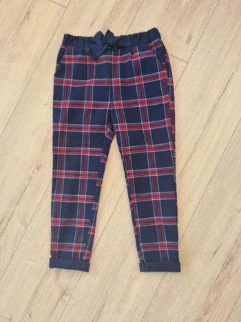 Pantalon Style Carreaux