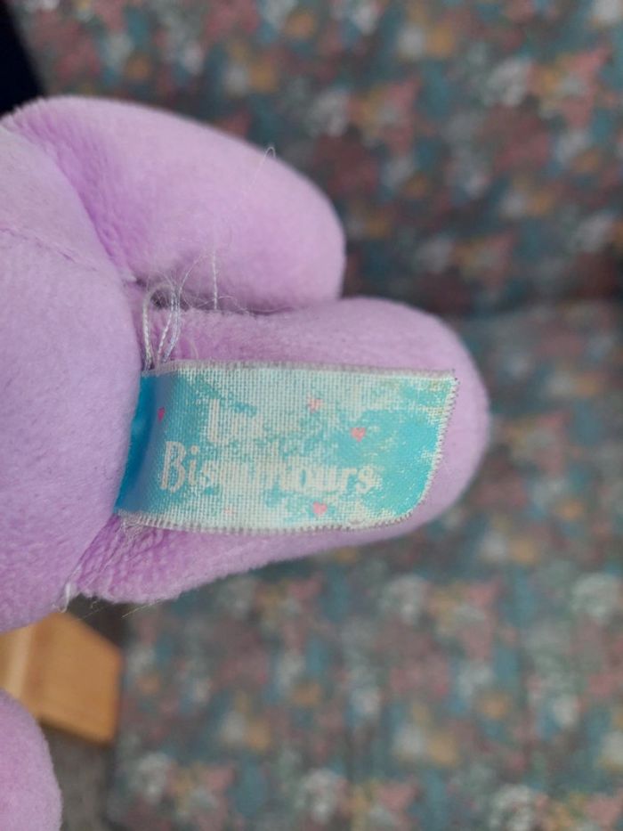 #3 Peluche bisounours jemini sucette violet - photo numéro 5