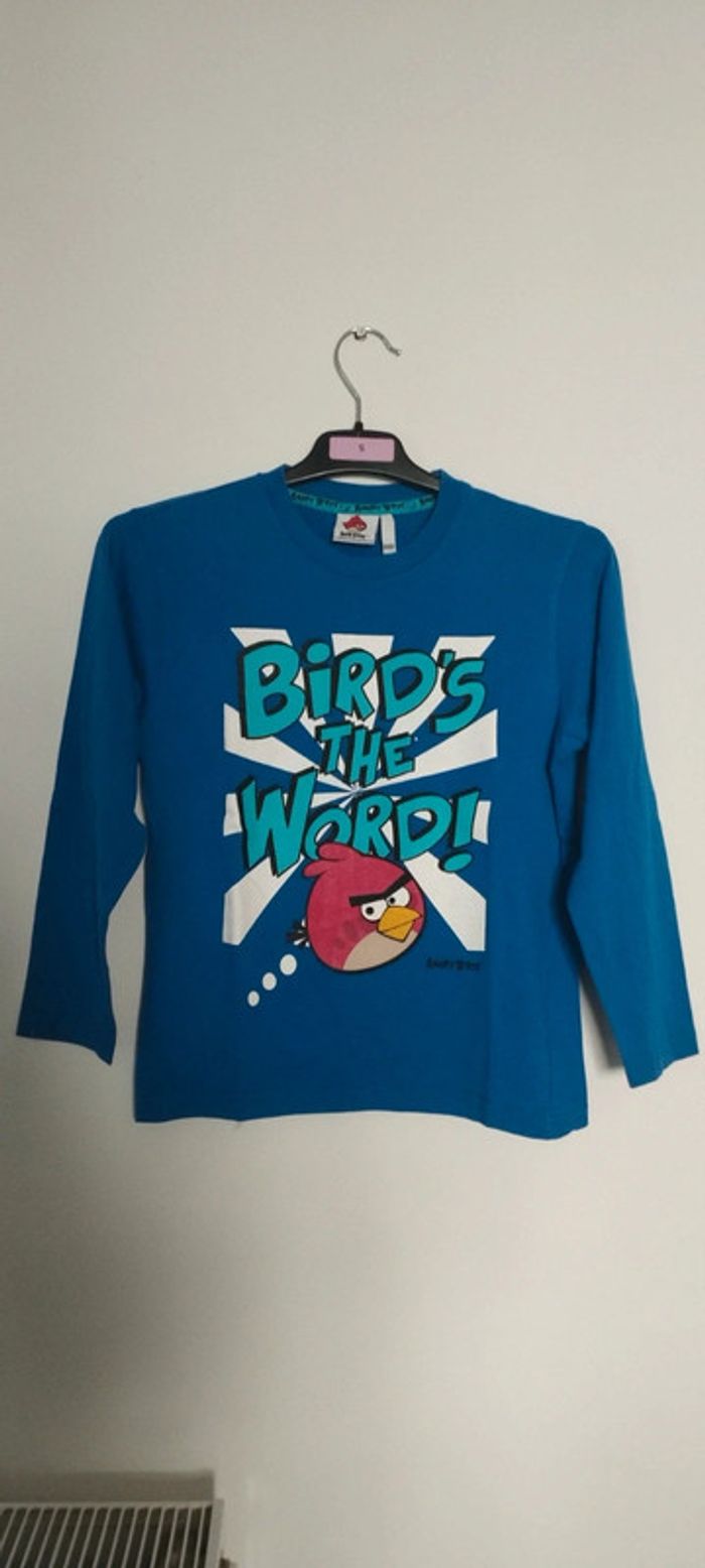 Tee-shirt manches longues angry birds