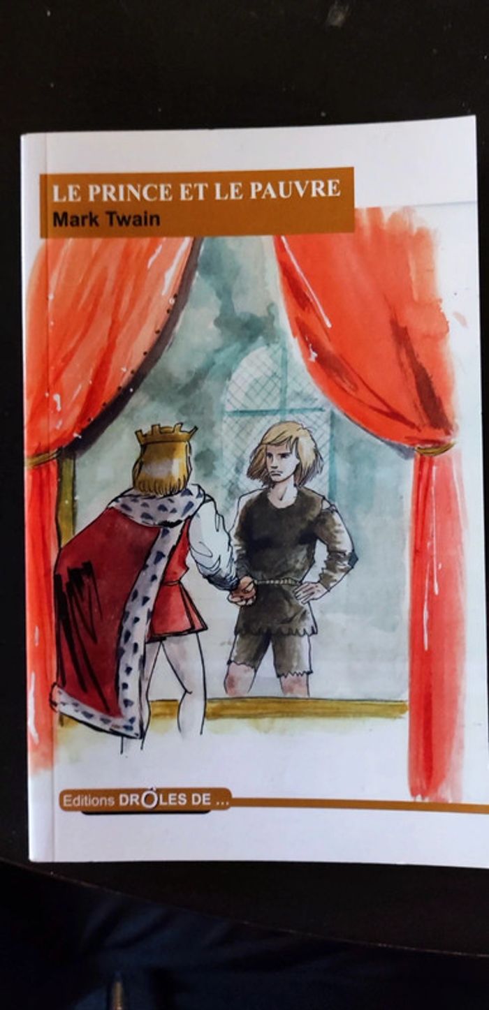 Livre le prince et le pauvre