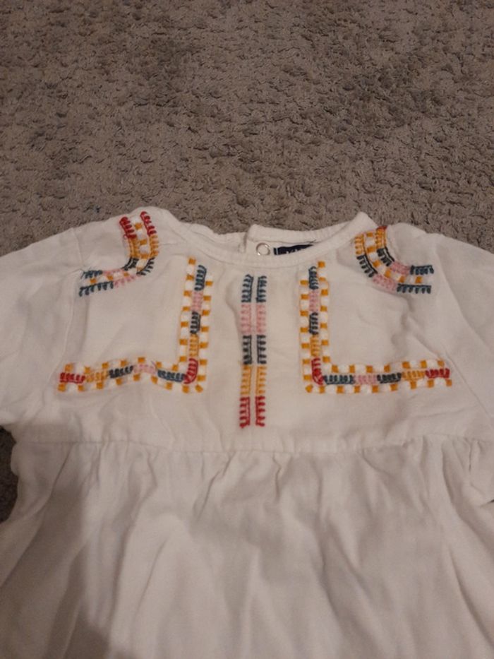 Blouse manches longues 9 mois - photo numéro 2