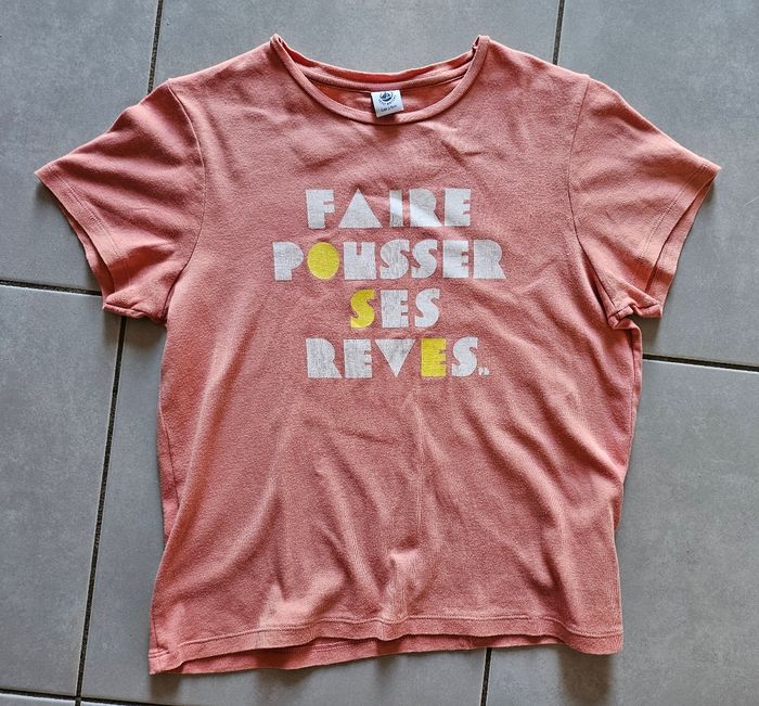 Tee shirt Petit Bateau 12ans fille