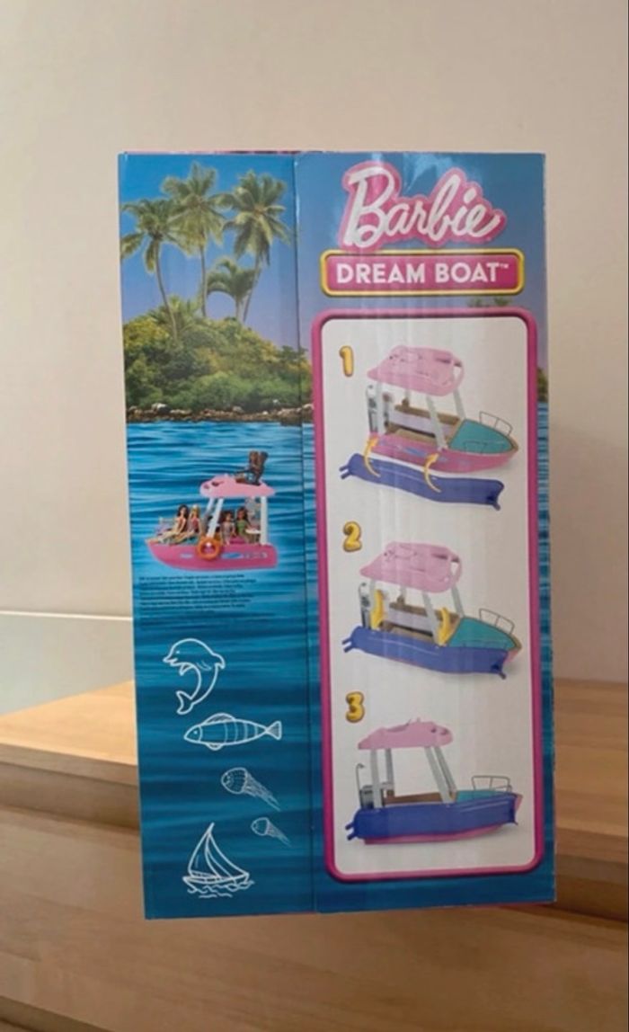 « dream boat » bâteau de rêve toboggan barbie neuf - jamais ouvert - photo numéro 3