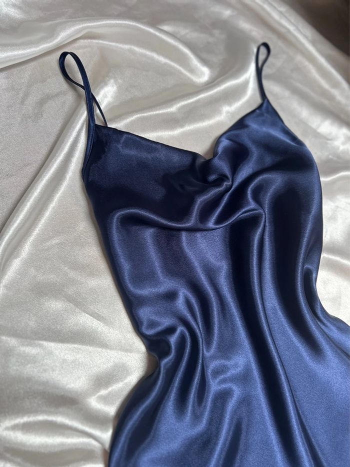 Nuisette longue satin - photo numéro 2