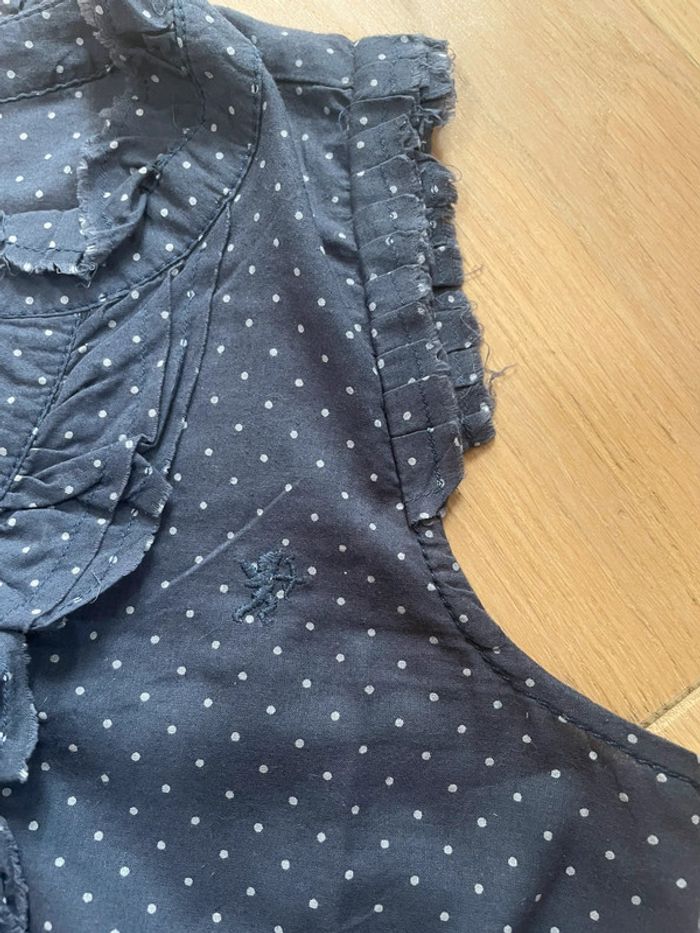 Blouse sans manches à pois - edc - XS - photo numéro 3