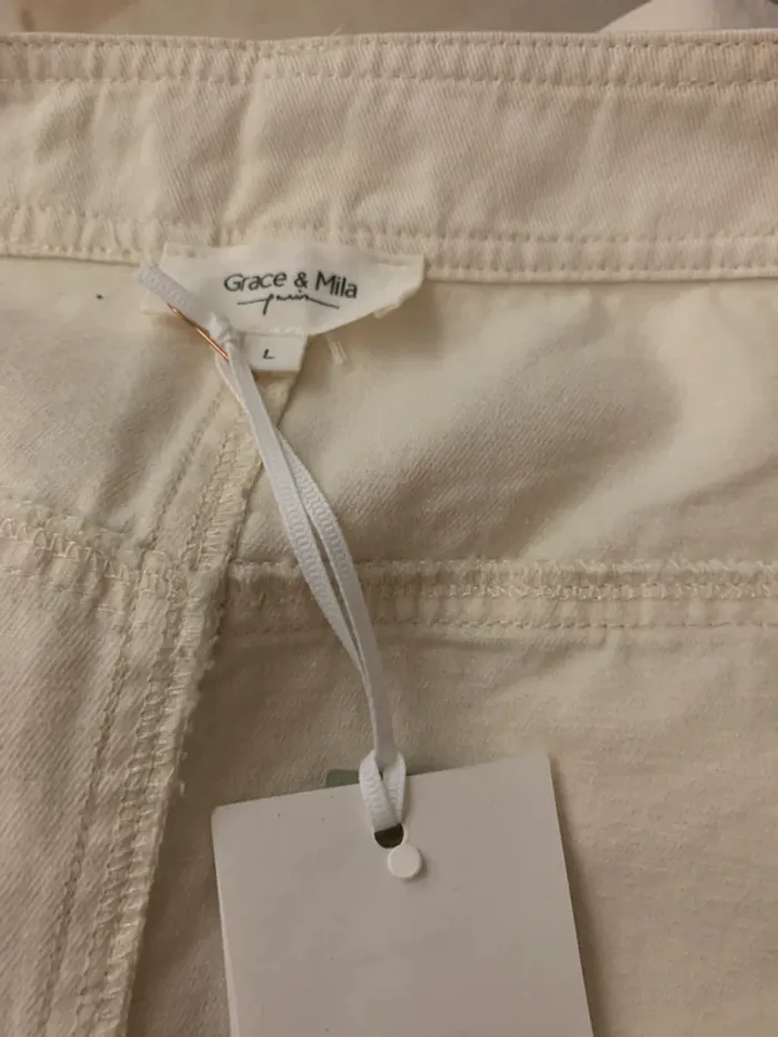 Grâce et Mila jupe jeans T L - photo numéro 4