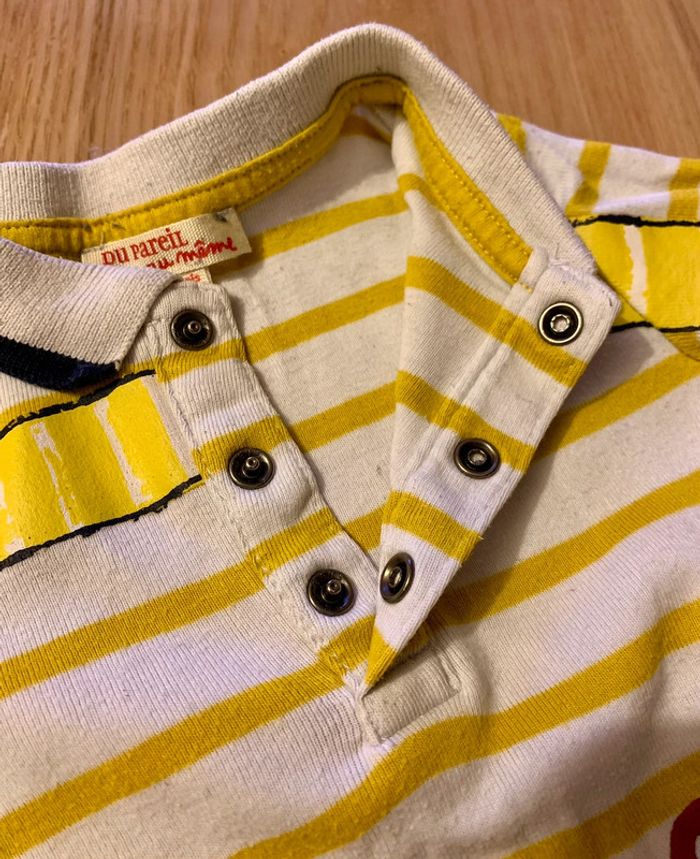 Bodies manches longues DPAM 18 mois garçon - photo numéro 3