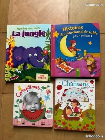 Livres + CD jeunes enfants, maternelle