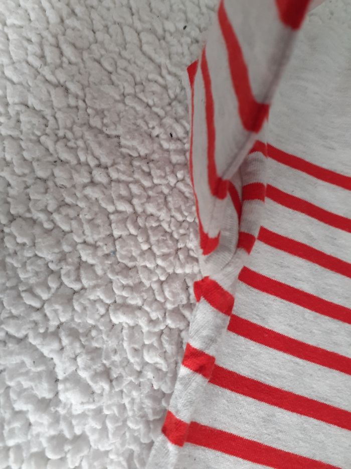 T-shirt rayé gris et rouge 4 ans Okaïdi - photo numéro 10