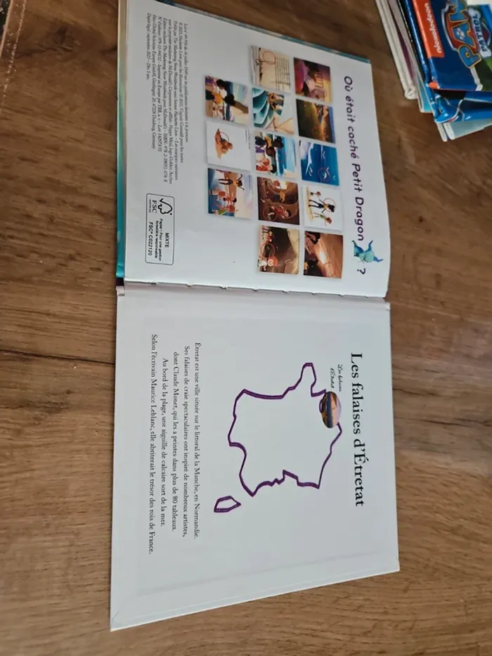 Livre mac do Aux falaises d'étretat - photo numéro 4