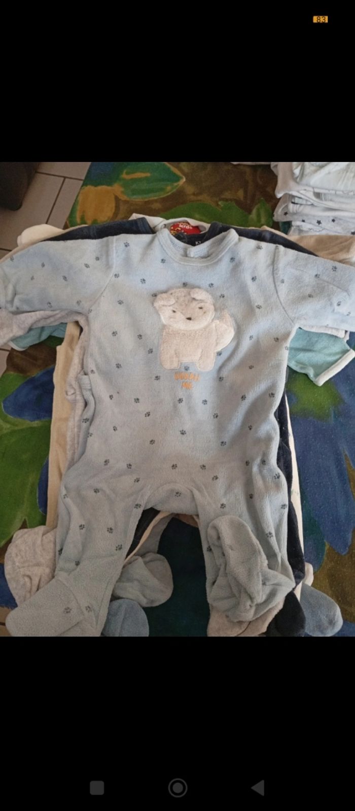 Lot de 13 pyjamas garçon 3 mois 6€ - photo numéro 3