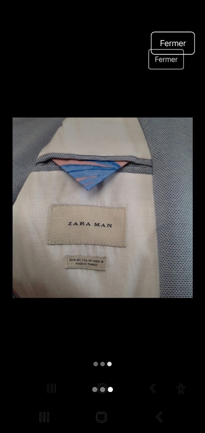 veste Zara printemps été - photo numéro 3