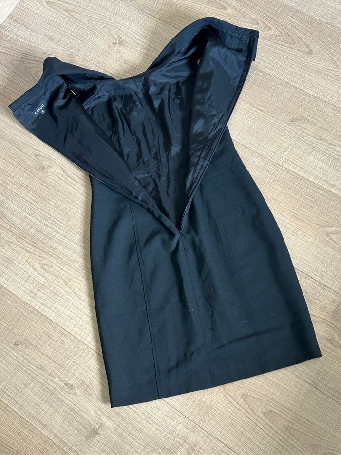 Robe noire sans manches Caroll taille 36 jamais portée - photo numéro 8
