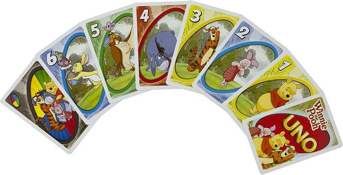 MATTEL MON PREMIER UNO JUNIOR WINNIE L'OURSON JEU DE CARTE 54480 - photo numéro 3