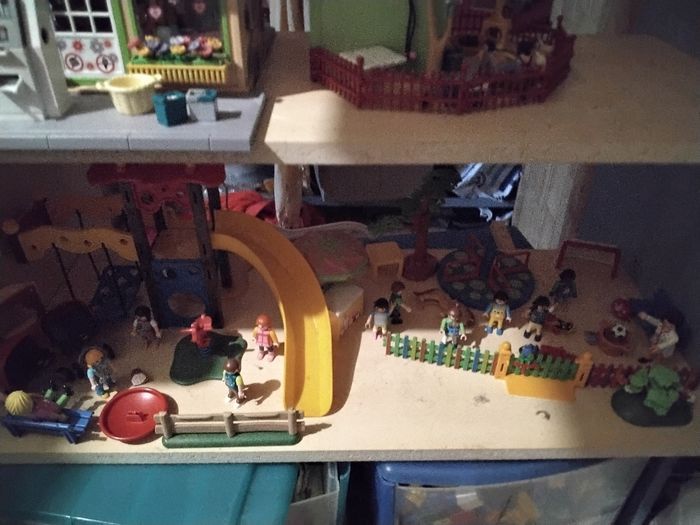 Jardin public/aire de jeux playmobil