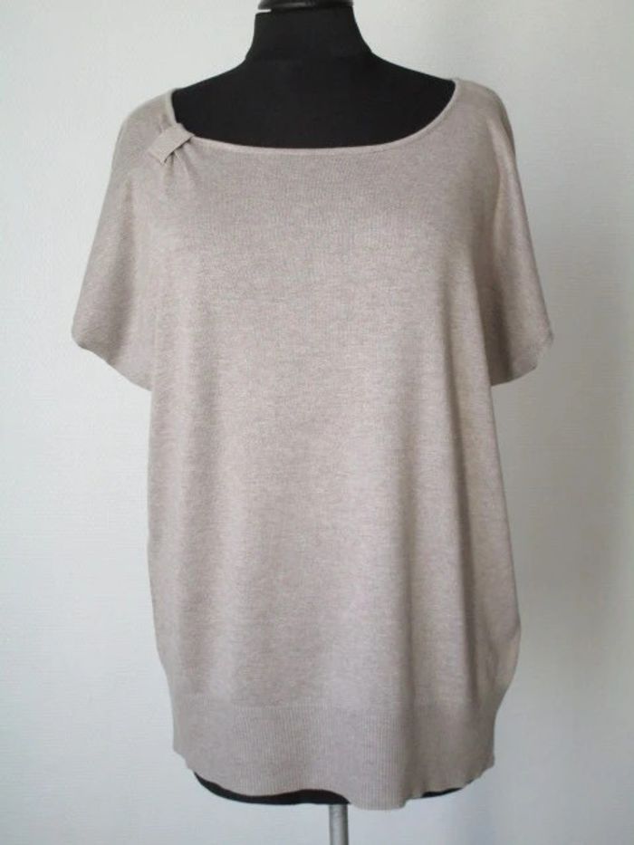 Pull beige mc Camaïeu 40 TBE - photo numéro 2