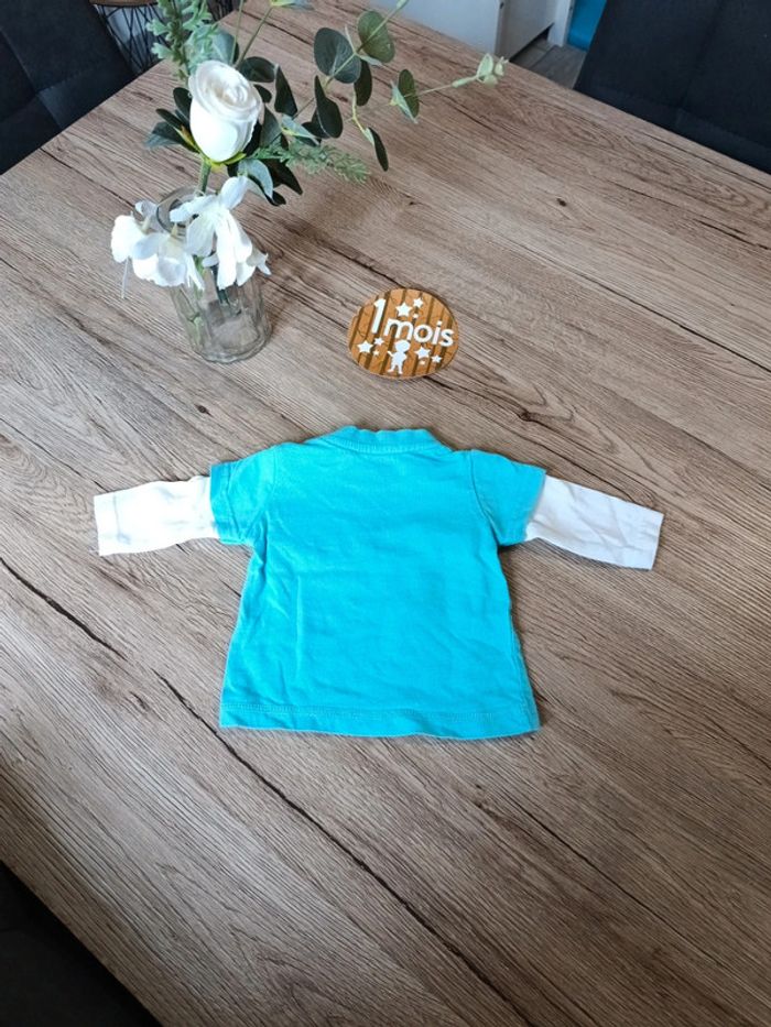 T-shirt TQF 1 mois - photo numéro 4