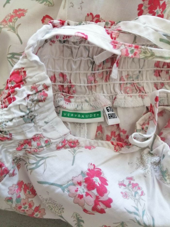 Grenouillère été fille 6 mois - photo numéro 4