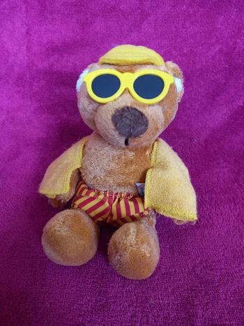 Doudou Ours Mode vacances Gipsy