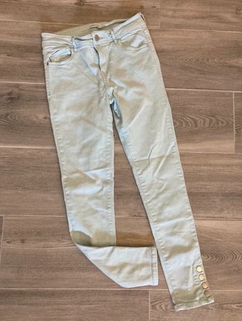 Jean skinny turquoise T.36