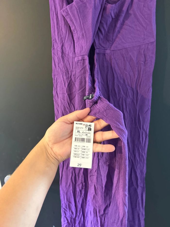 Robe longue violette kiabi - photo numéro 4