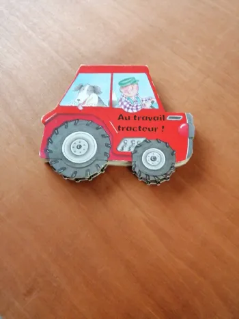 Livre Au travail tracteur