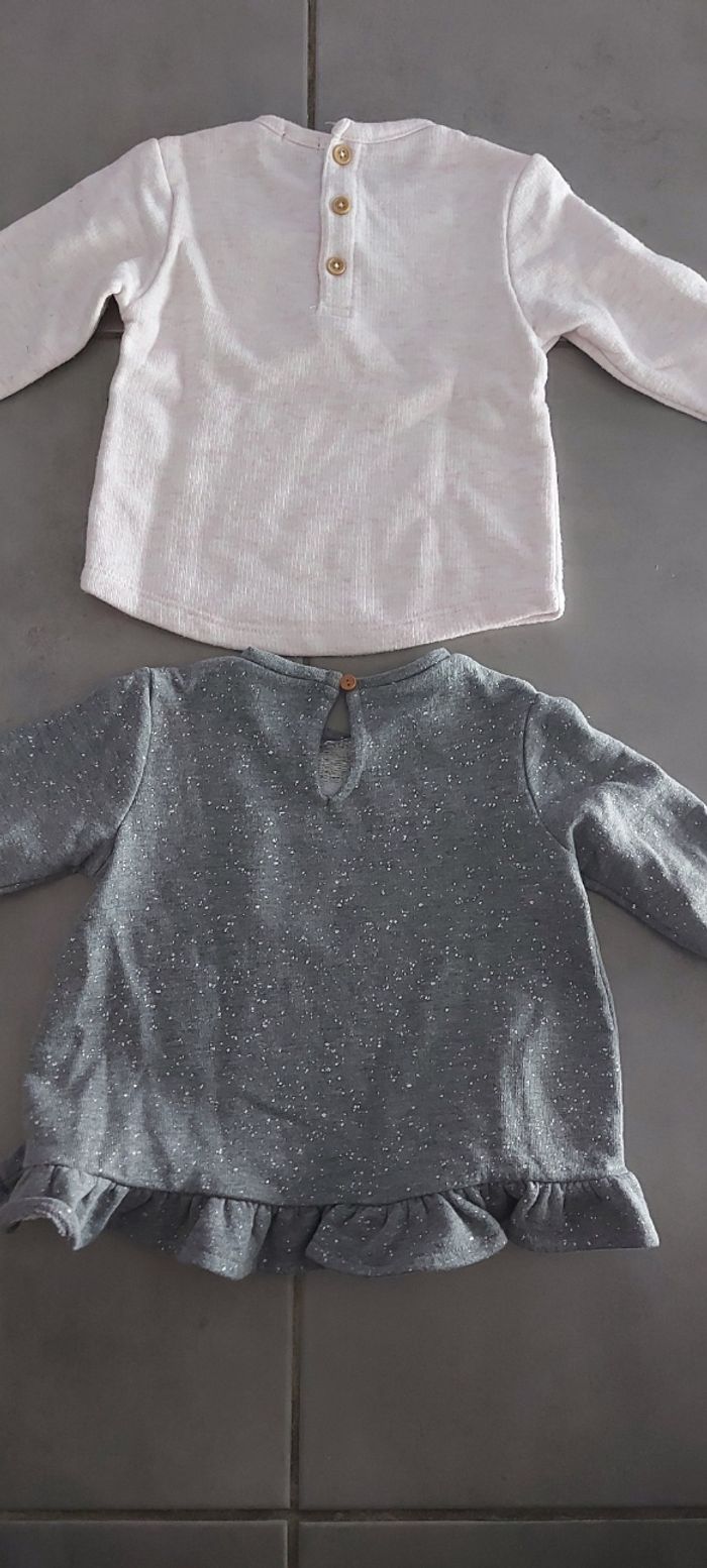 Lot de 2 sweats taille 18 mois - photo numéro 4
