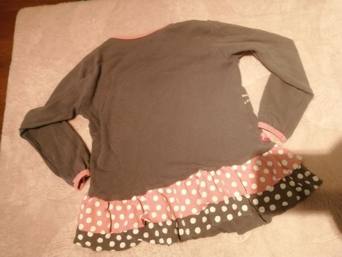 Jolie sweat fille manche longue épais - photo numéro 3