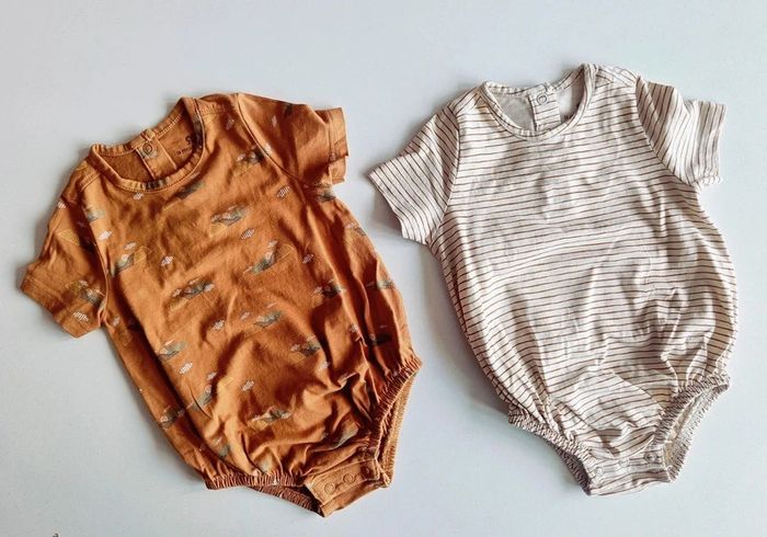 La Redoute – Lot de 2 bodies bébé 9 mois