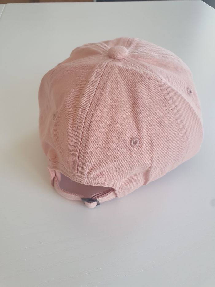 Casquette rose saumon et rouge Bichette - photo numéro 5
