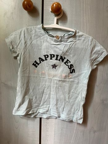 T-shirt bleu ciel