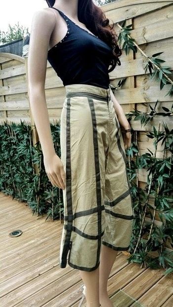 MCP MC Planet pantacourt taille haute kaki original