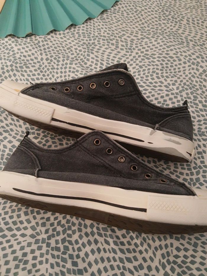 Lot de 2 paires de baskets type slip on 44 - photo numéro 4
